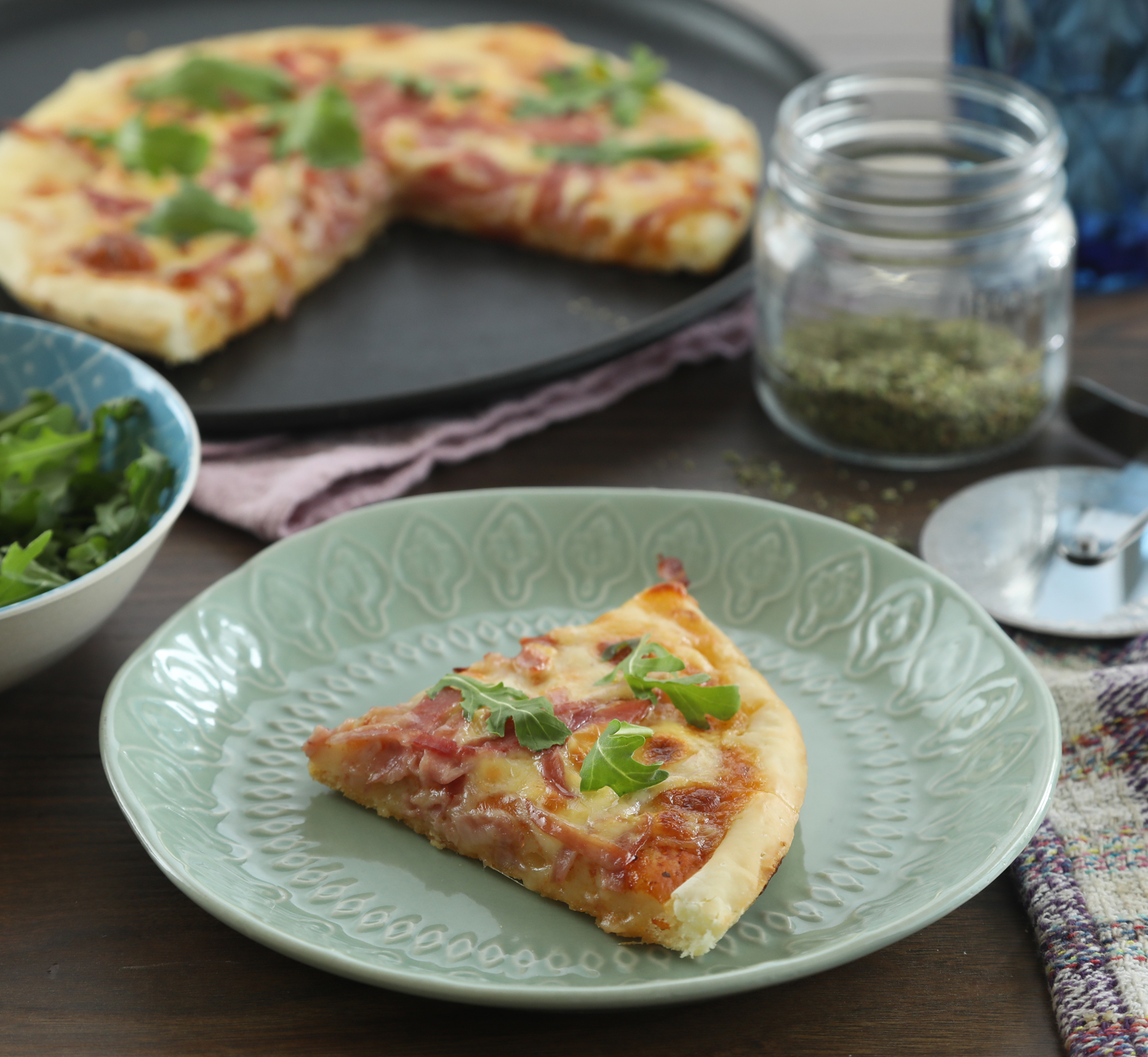 Receta Pizza para celíacos - Santa María Productos sin gluten